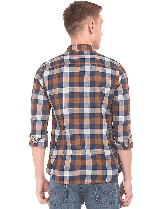 U.S. Polo Assn. Denim Co. Slim Fit Check Shirt
