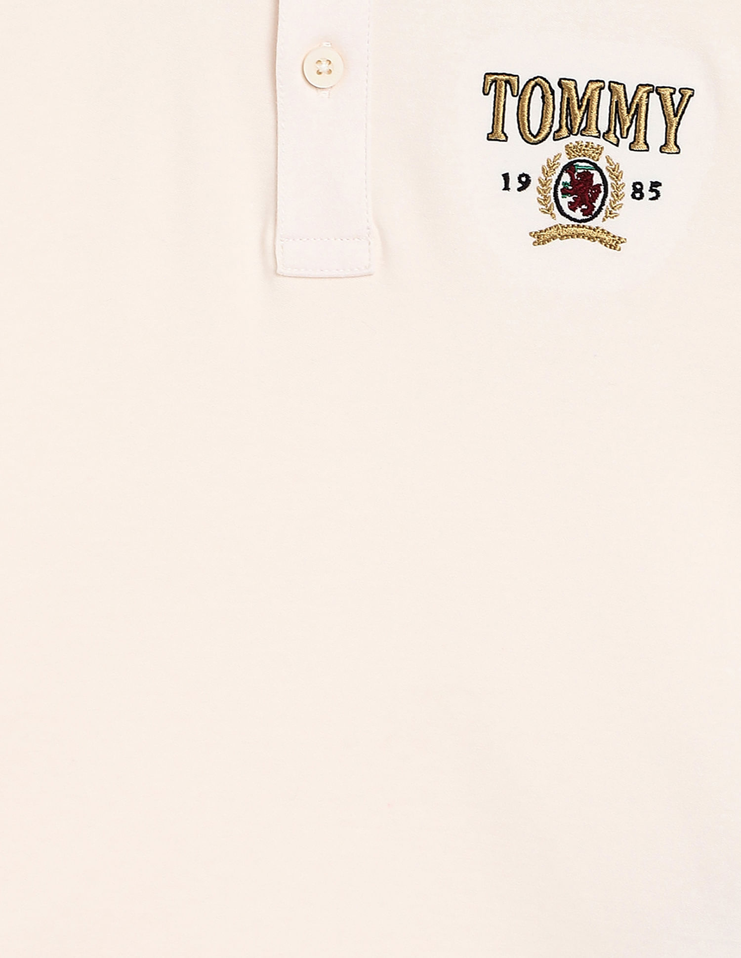 Tommy Hilfiger Kids Printed Regular Fit Polo T-Shirt