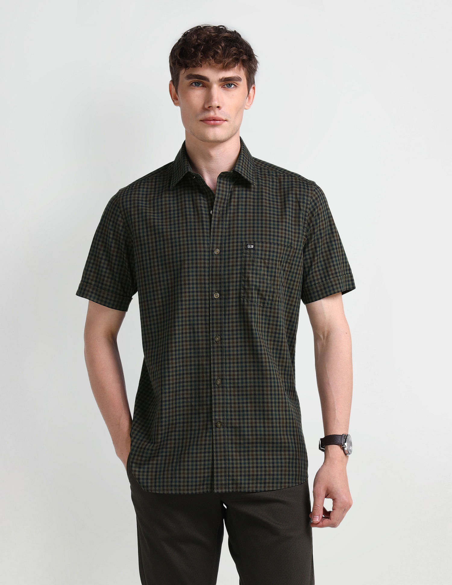 Arrow Sport Liberty Classic Fit Twill Shirt
