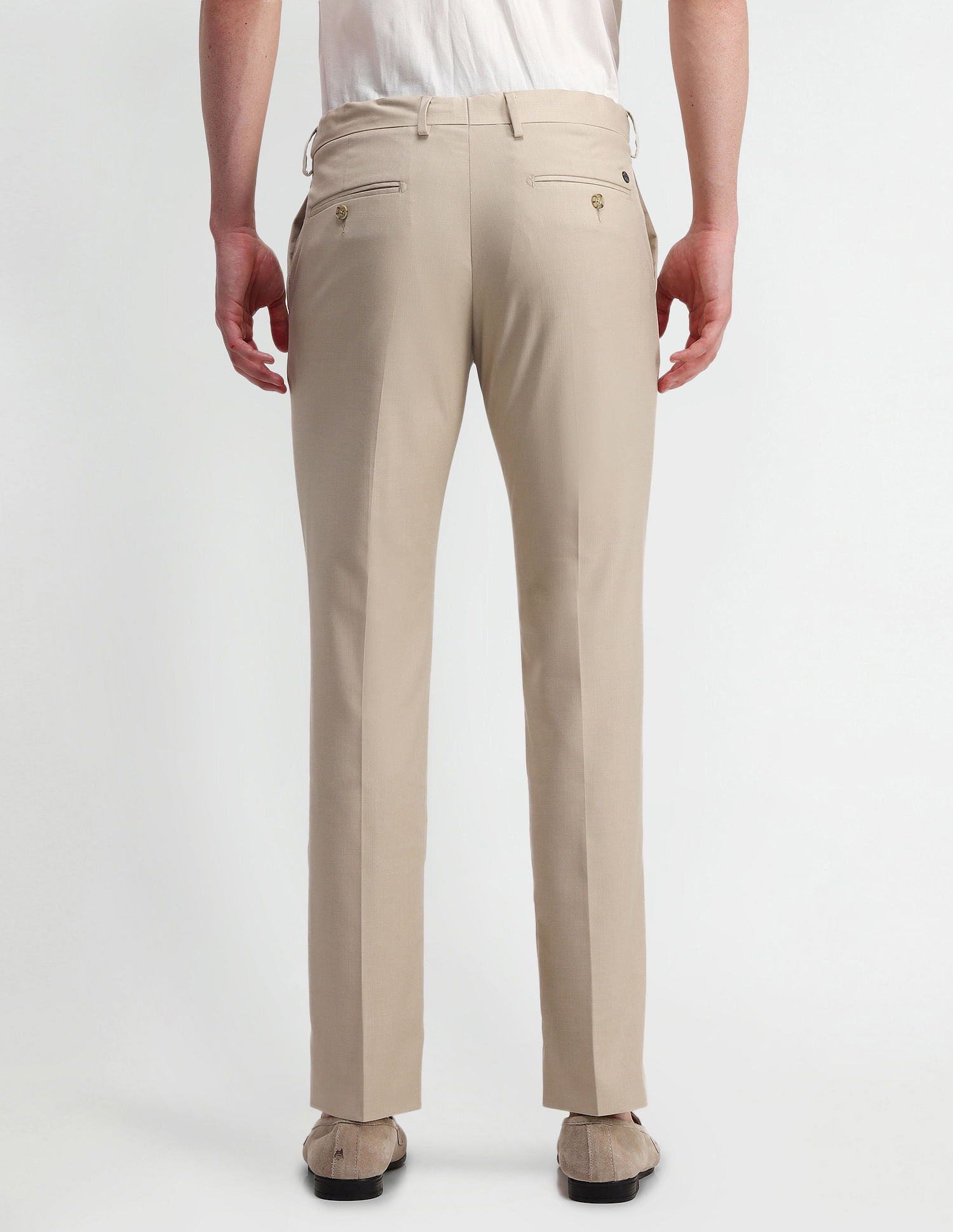 Arrow Slim Fit Regular Trousers
