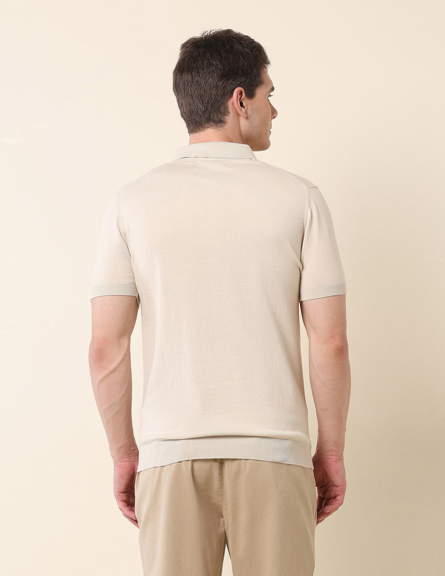 U.S. Polo Assn. Slim Fit Monochrome Polo Shirt
