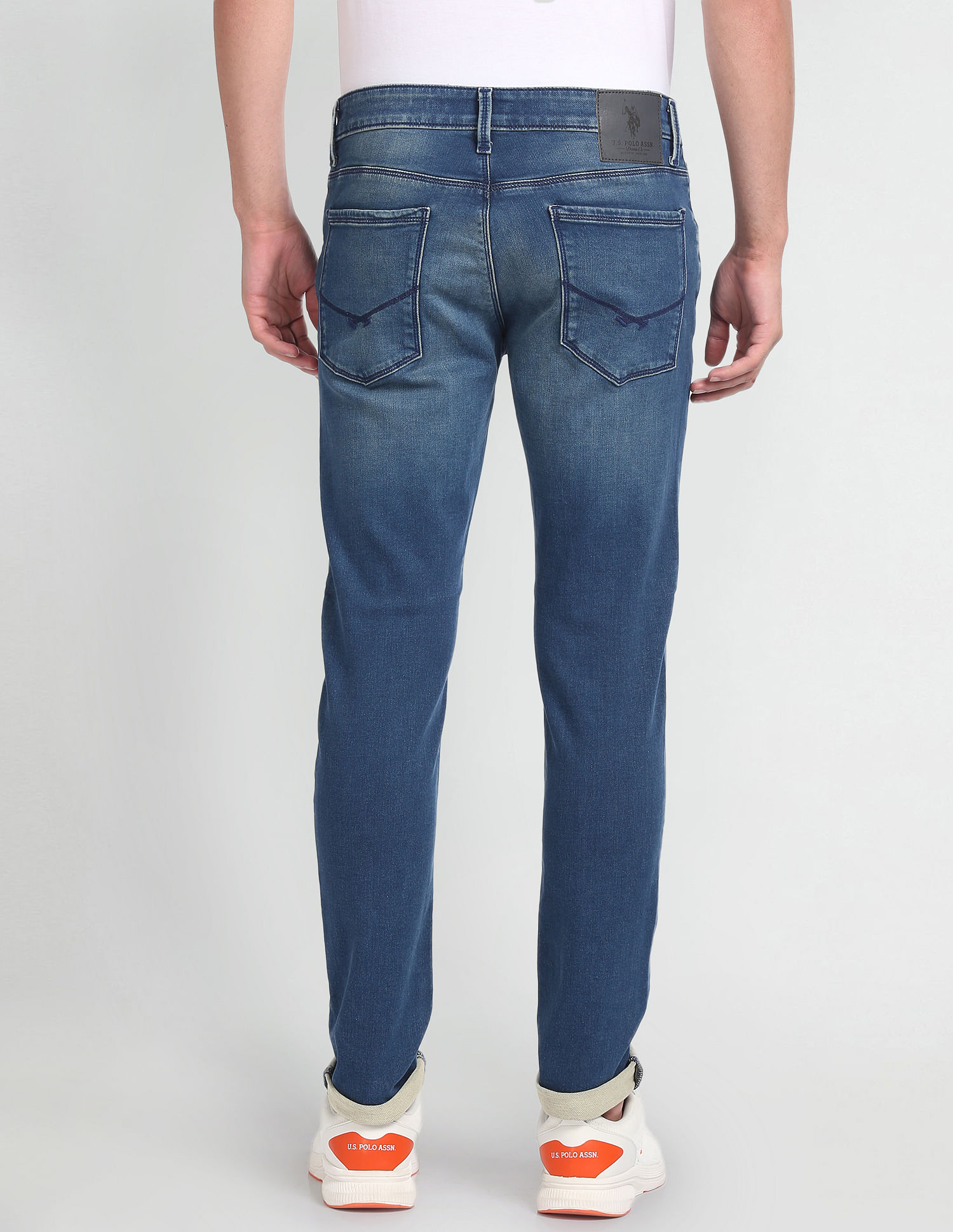 U.S. Polo Assn. Denim Co. Brandon Slim Tapered Fit Blue Jeans