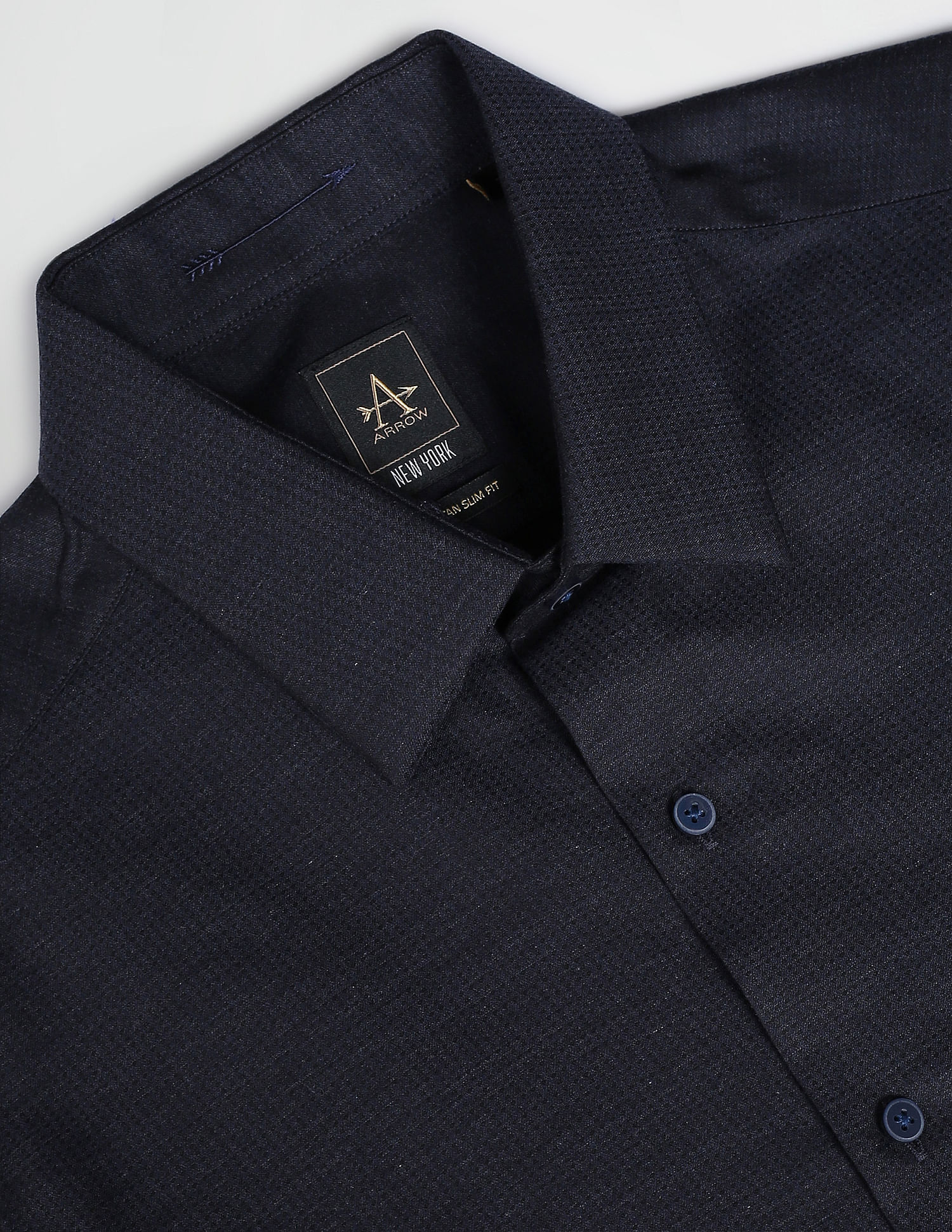 Arrow Newyork Self Design Dobby Formal Shirt