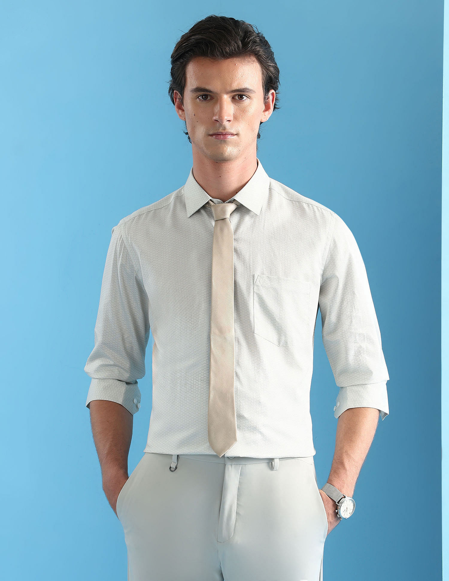 Arrow Geometric Printed Velocity Shirt