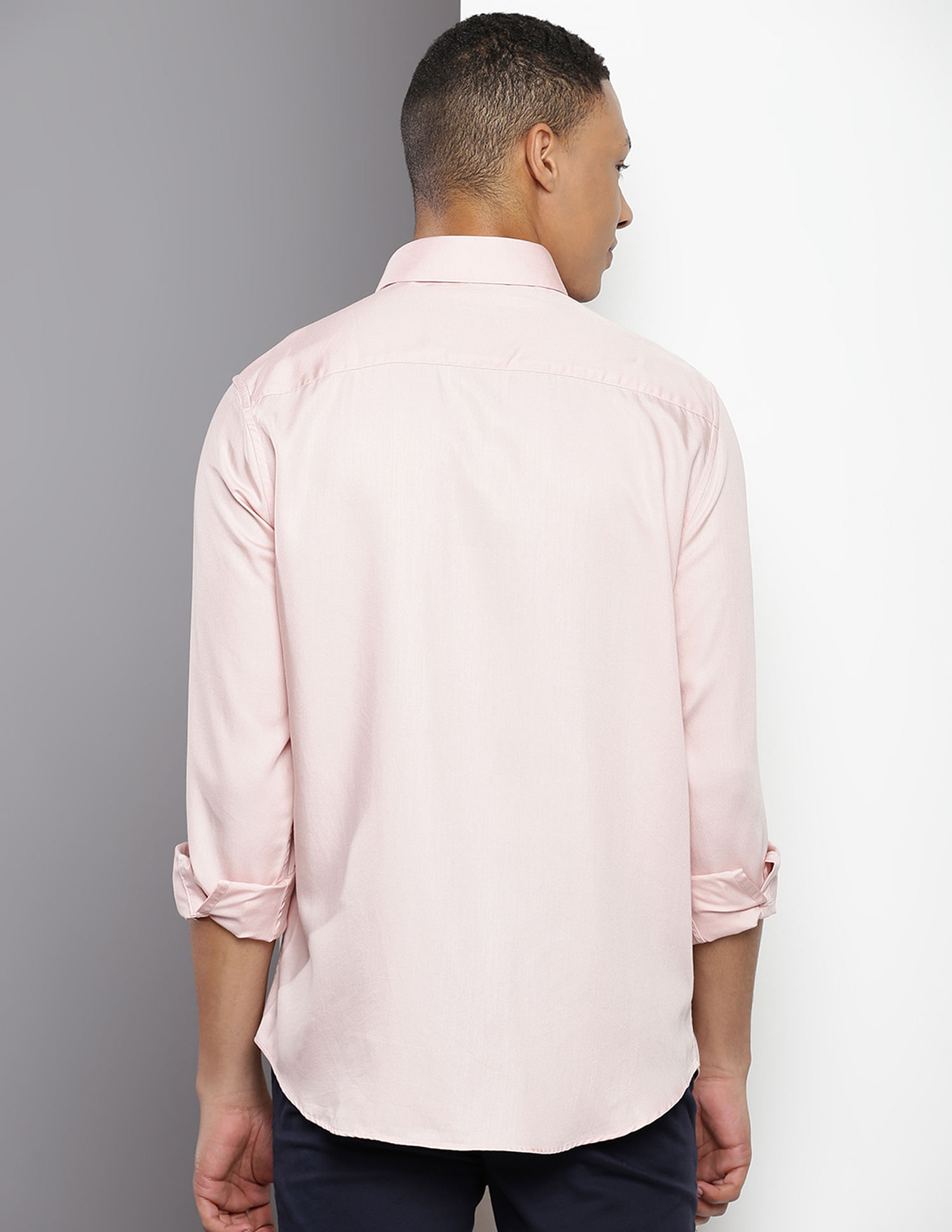 Calvin Klein Tencel Silm Fit Solid Shirt