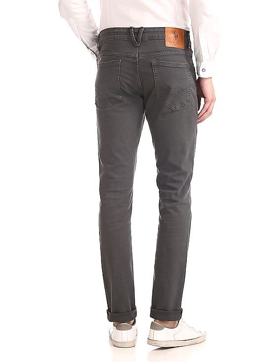 U.S. Polo Assn. Denim Co. Brandon Slim Tapered Fit Grey Jeans