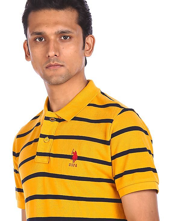 U.S. Polo Assn. Cotton Striped Polo Shirt
