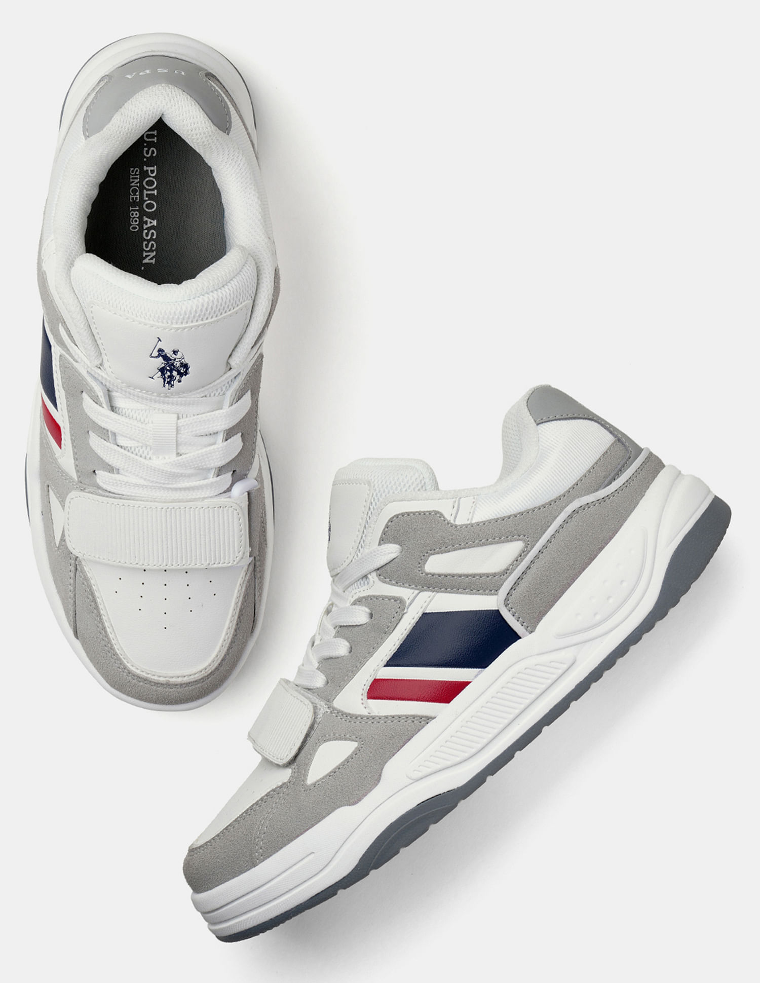 U.S. Polo Assn. Men Steven Colour Blocked Sneakers