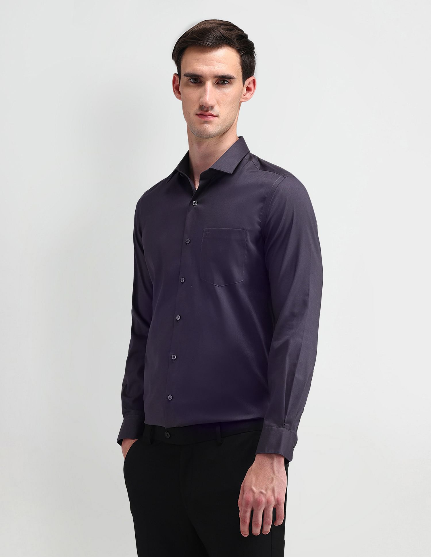 Arrow Liberty Classic Fit Textured Shirt
