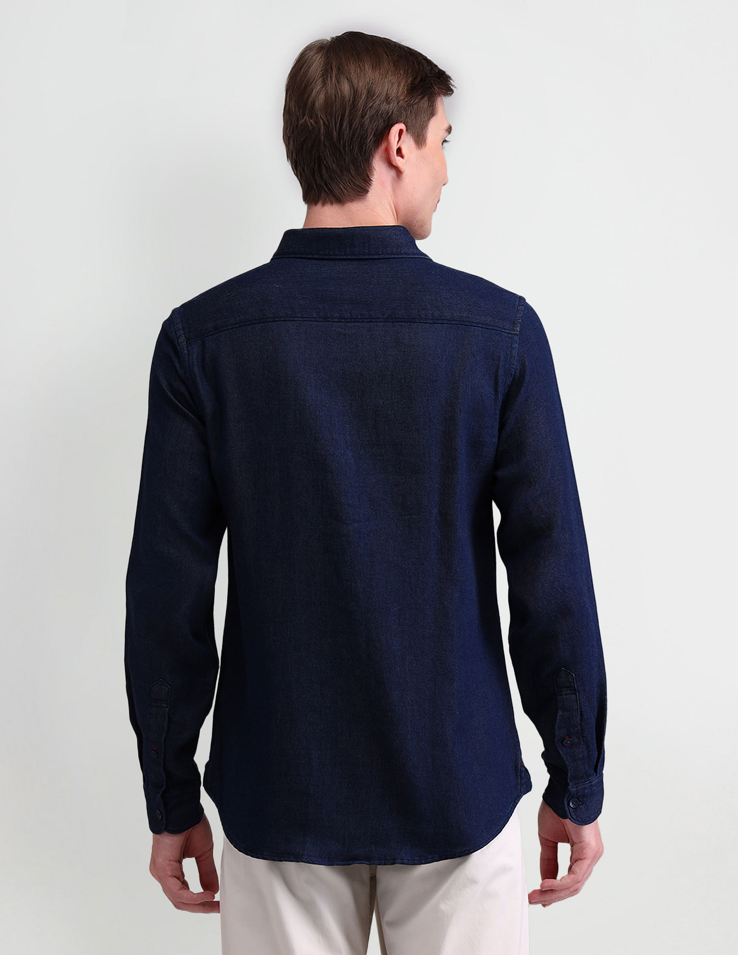 U.S. Polo Assn. Denim Co. Solid Slim Fit Shirt