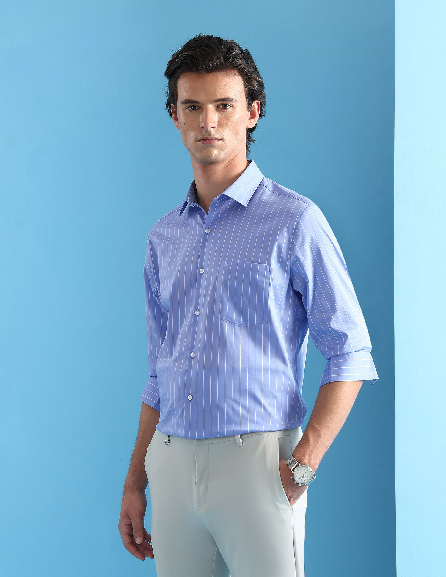 Arrow Liberty Classic Fit Velocity Twill Shirt