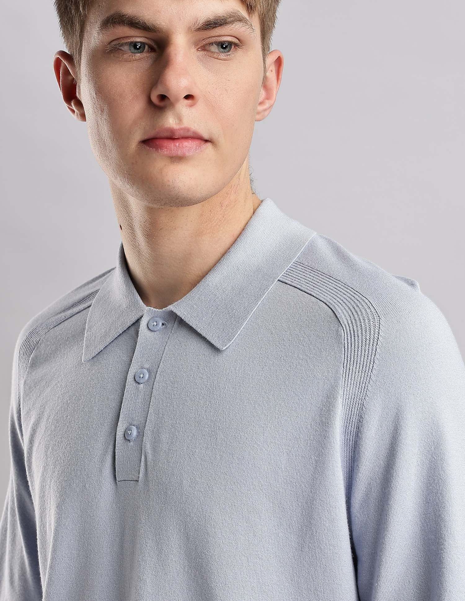 Calvin Klein Jeans Solid Regular Fit Viscose Polo Shirt