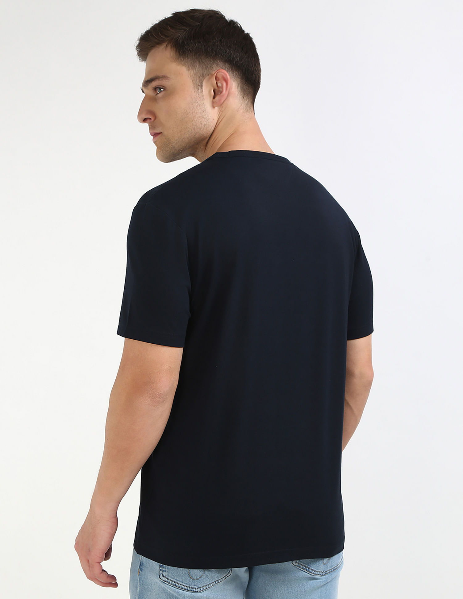 Tommy Hilfiger Solid Regular-Fit Cotton T-Shirt