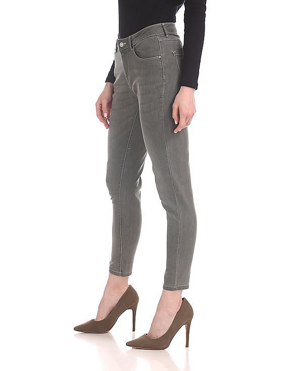 Flying Machine Women Veronica Skinny Fit Washed Jeans