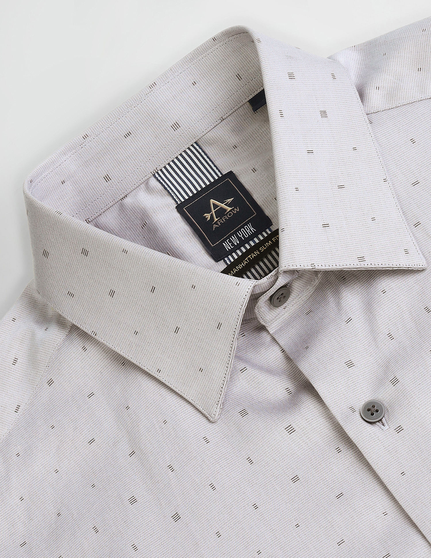Arrow Newyork Geometric Print Slim Fit Shirt