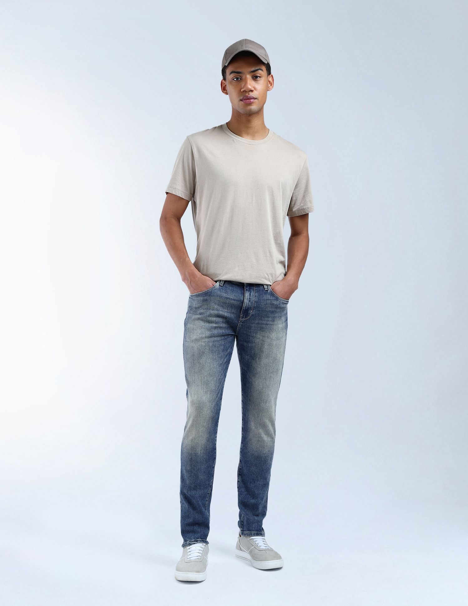 Flying Machine Slash Slim Tapered Fit Authentic Premium Jeans