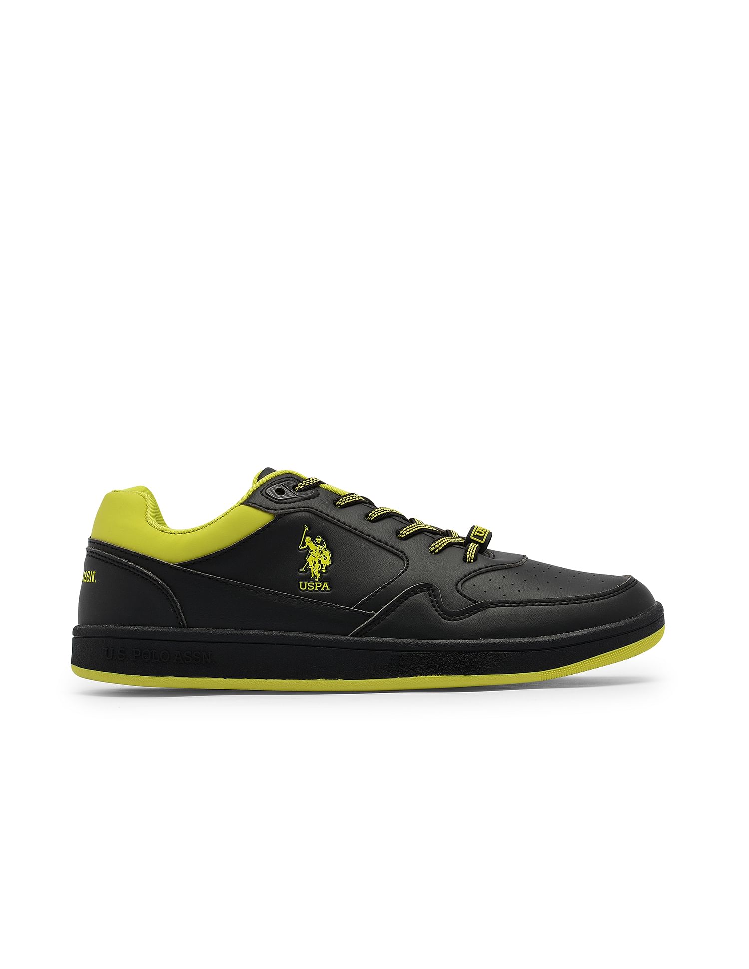 U.S. Polo Assn. Men Round Toe Colour Block Milo Sneakers