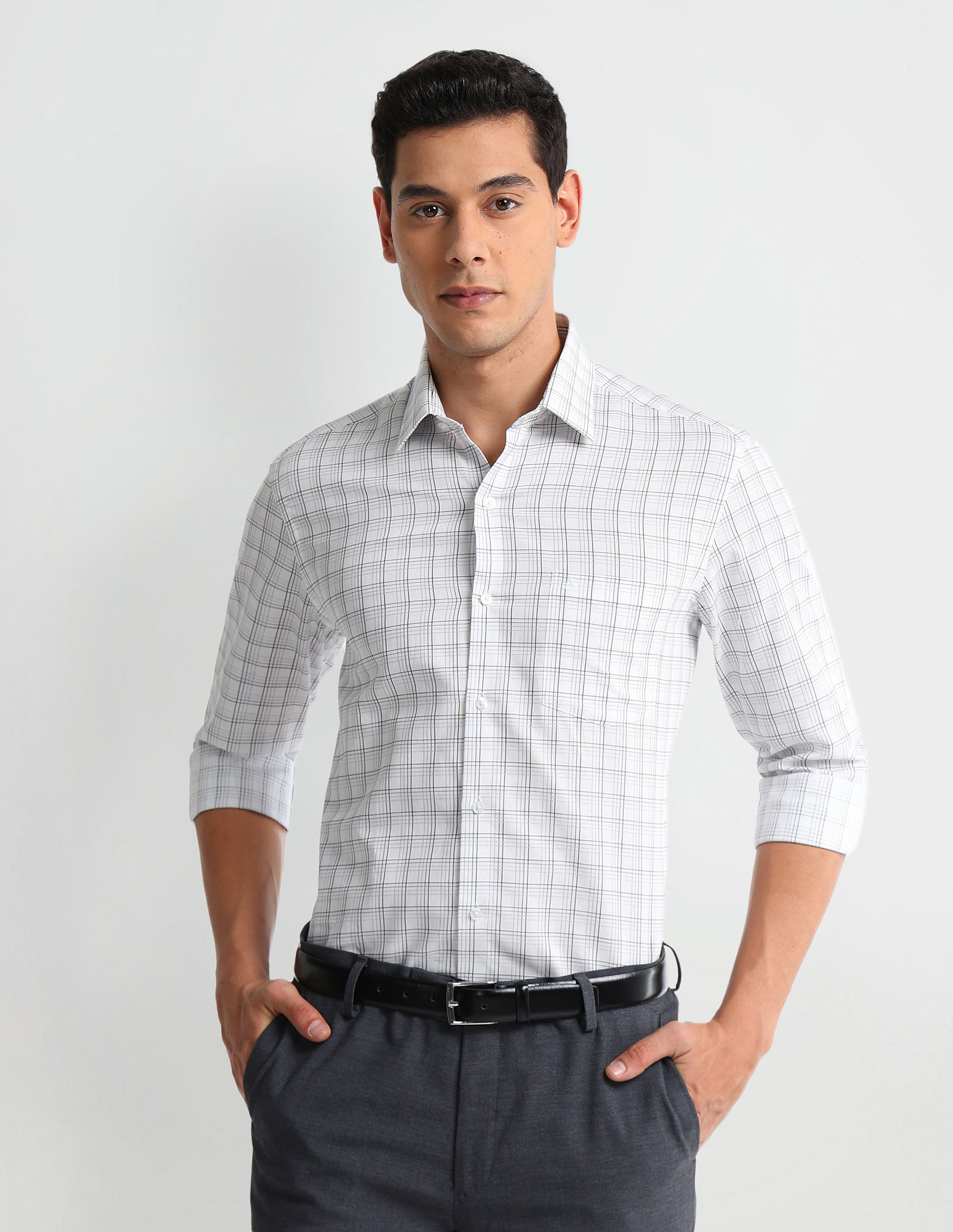 Arrow Tartan Check Dobby Shirt