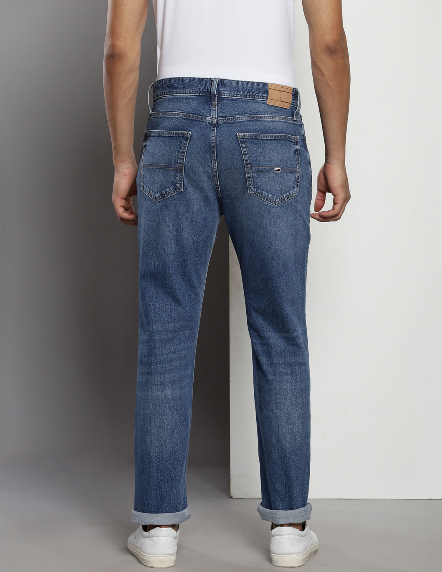 Tommy Hilfiger Recycled Cotton Ethan Relaxed Straight Jeans