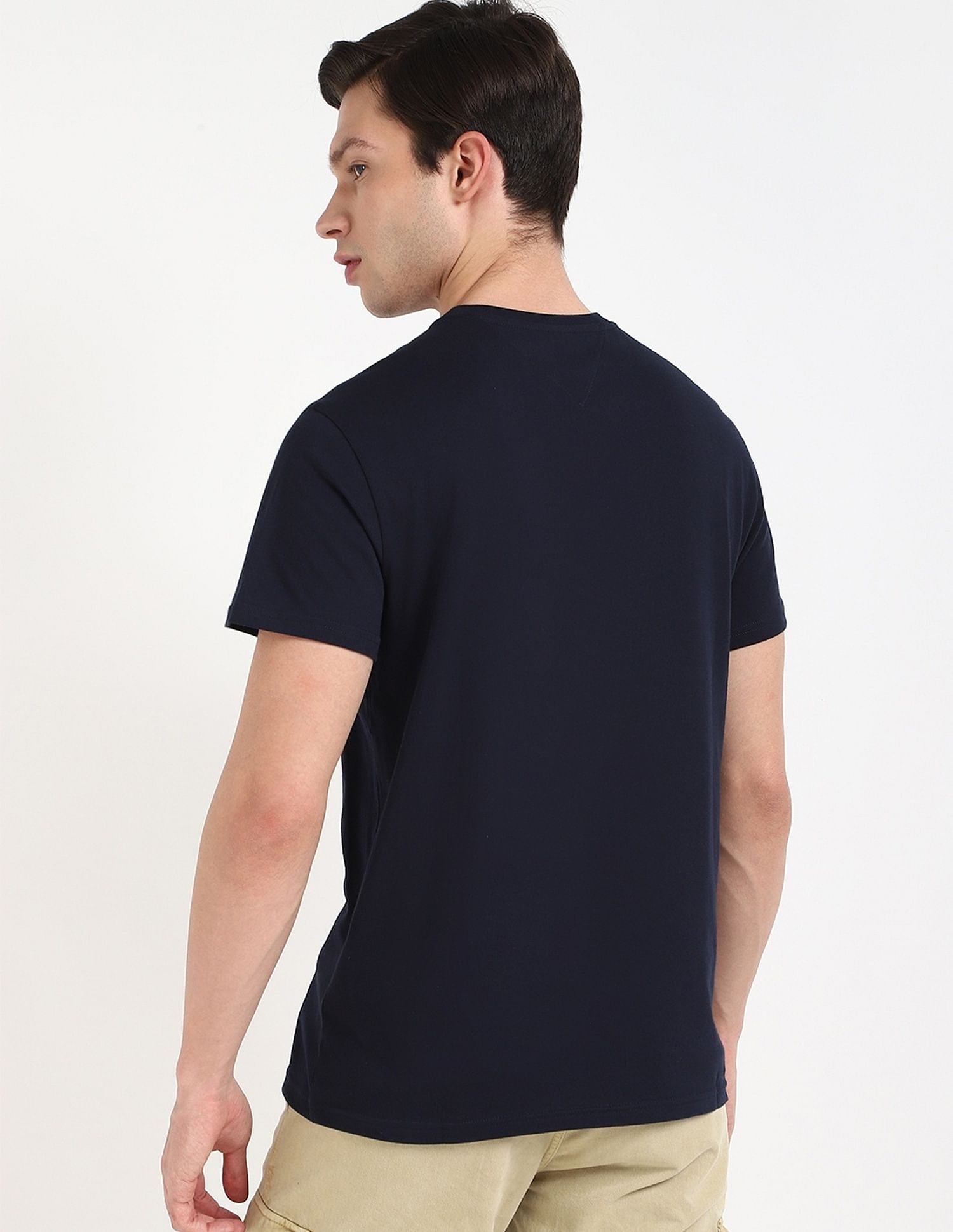 Tommy Hilfiger Logo Slim-Fit Cotton T-Shirt