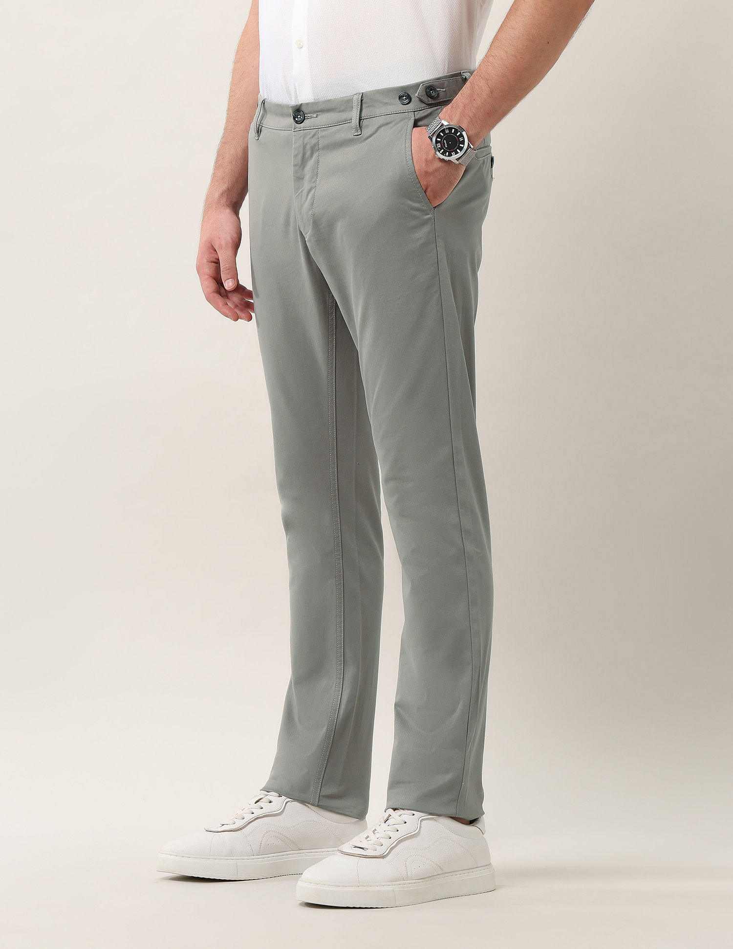 Arrow Sport Slim Fit Air Soft Trousers