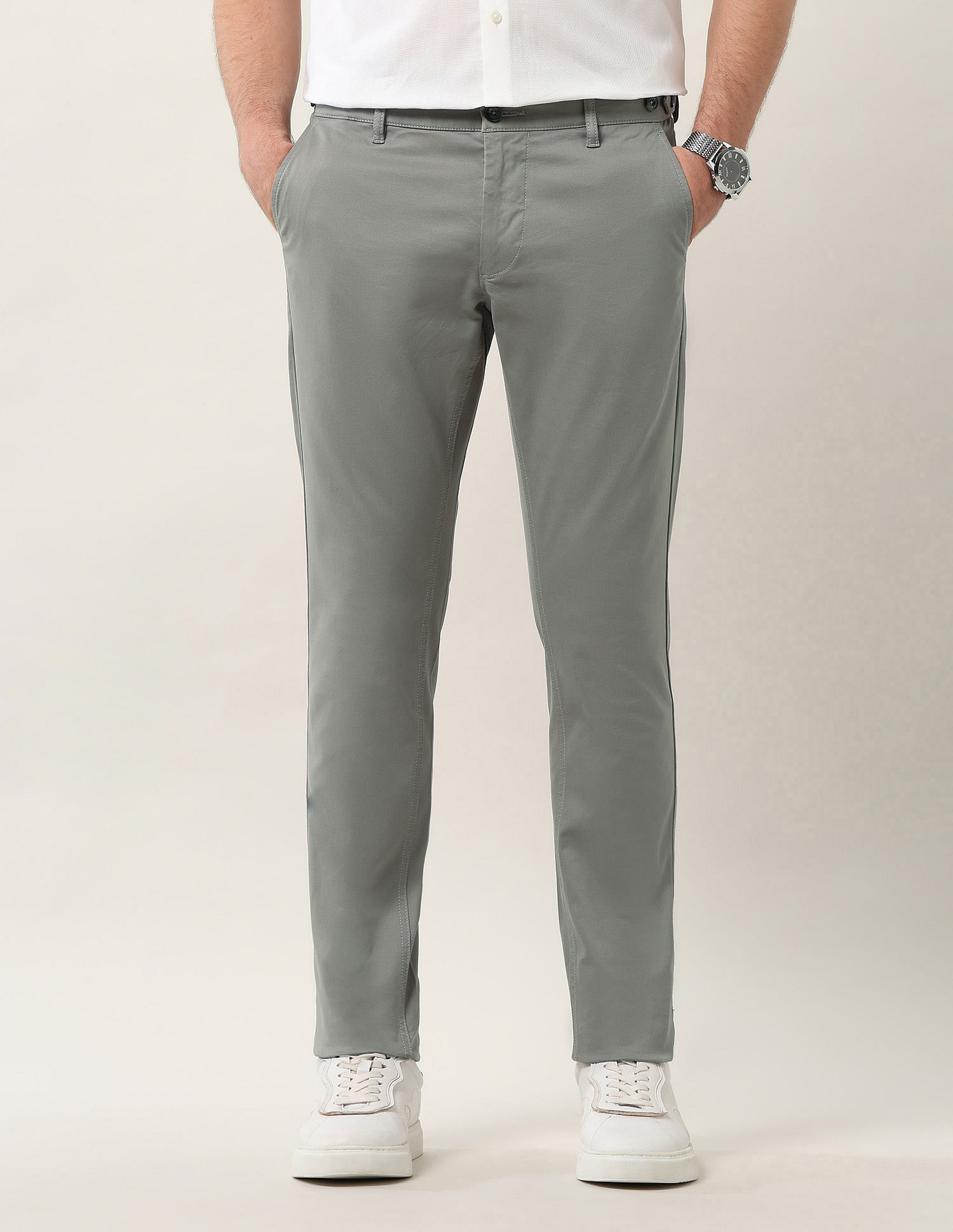 Arrow Sport Slim Fit Air Soft Trousers