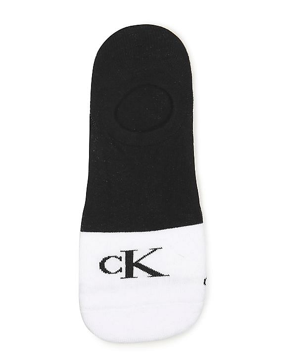 Calvin Klein Men Assorted Cushion Sneaker Liner Socks - Pack Of 3