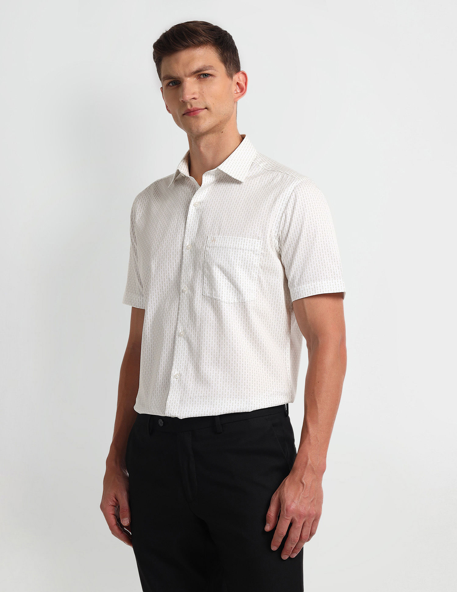 Arrow Liberty Classic Fit Cotton Shirt