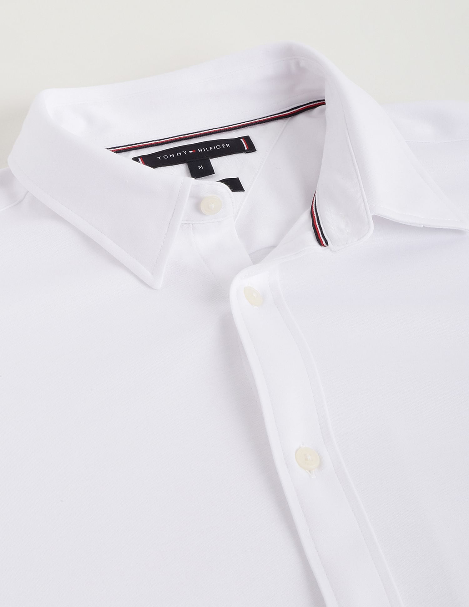Tommy Hilfiger Interlock Knit Solid Shirt