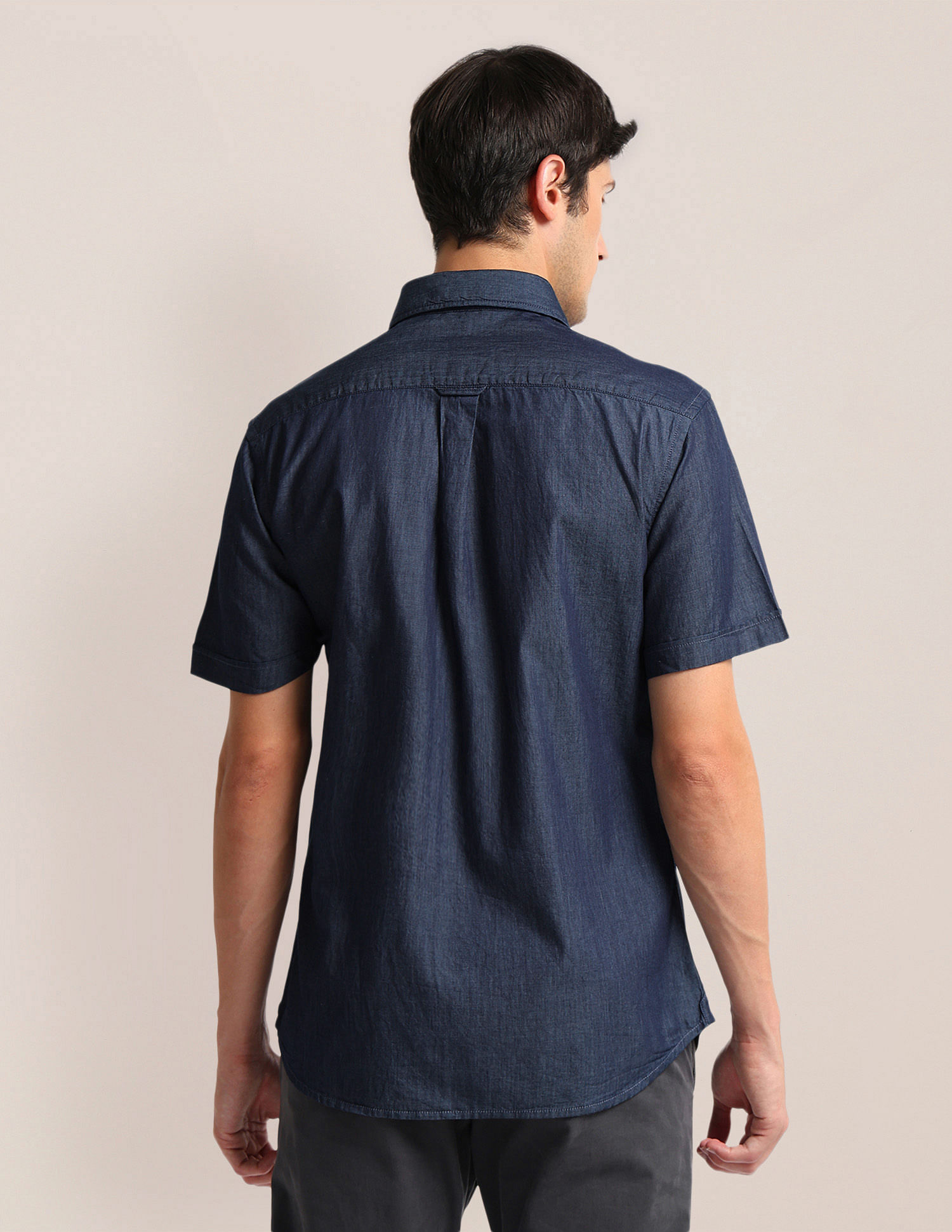 U.S. Polo Assn. Tailored Fit Chambray Shirt