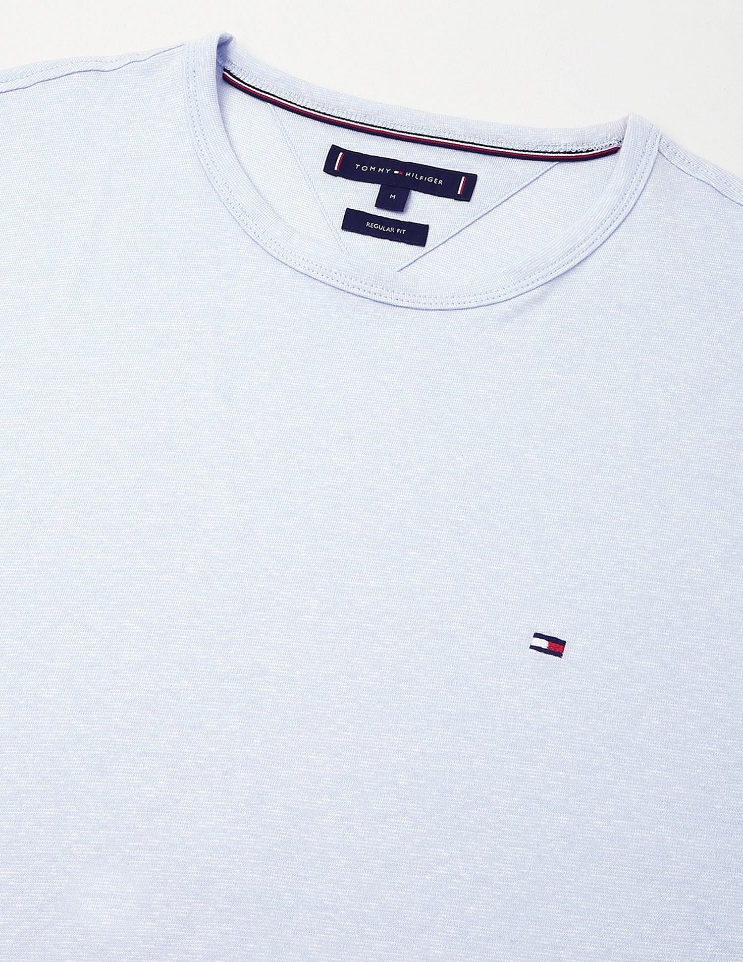Tommy Hilfiger Solid Regular-Fit Cotton T-Shirt