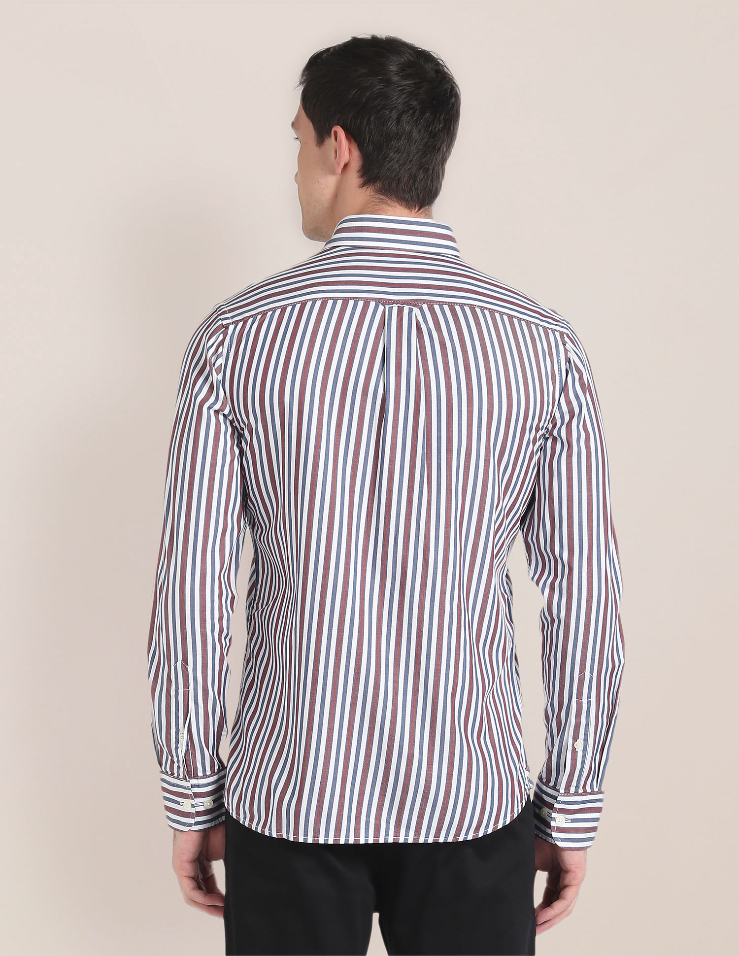 U.S. Polo Assn. Vertical Stripe Twill Shirt