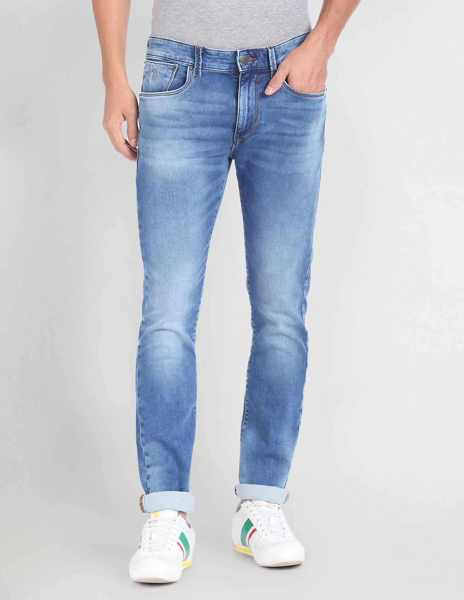 U.S. Polo Assn. Denim Co. Regallo Skinny Fit Blue Jeans