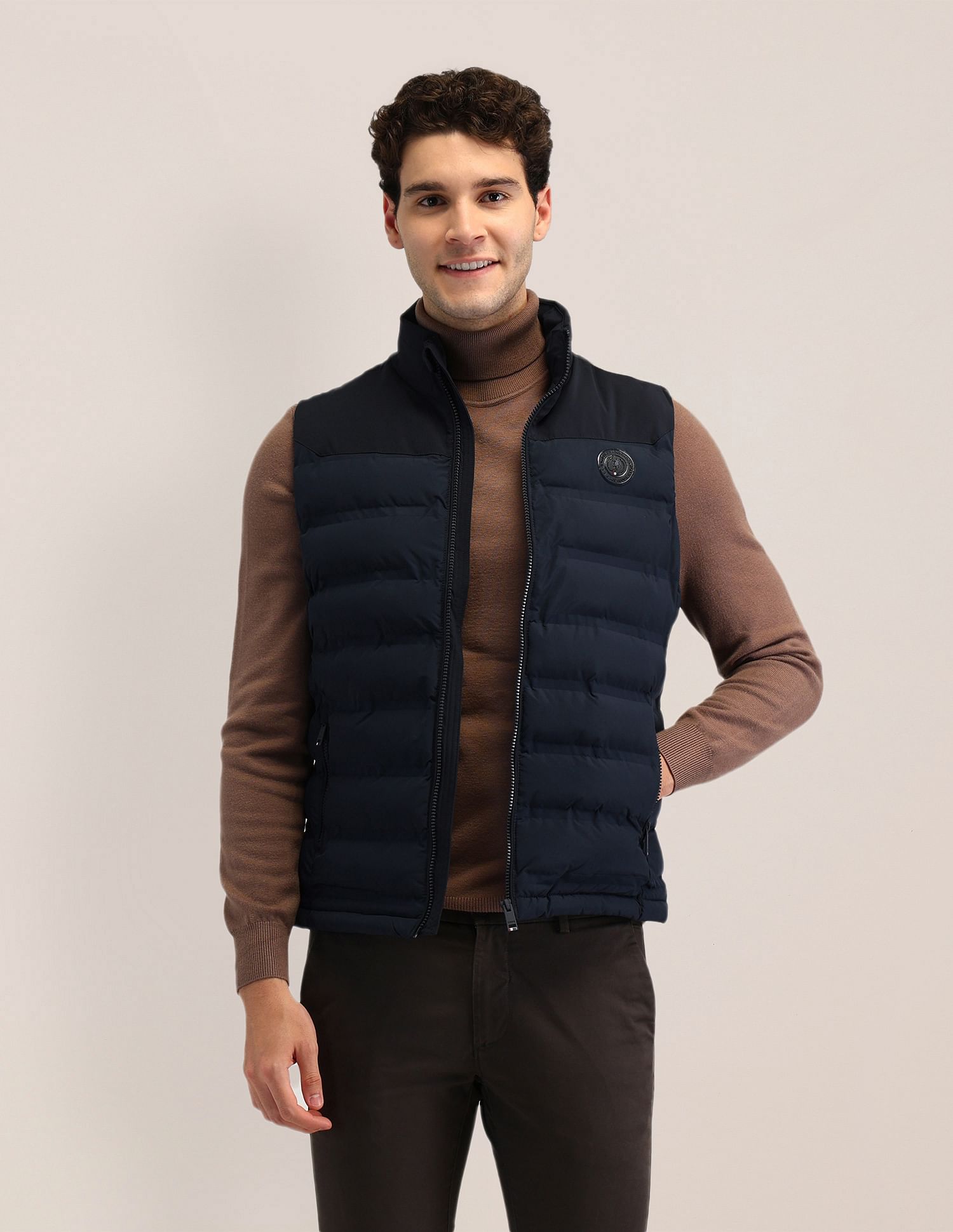 U.S. Polo Assn. Solid Regular Fit Jacket