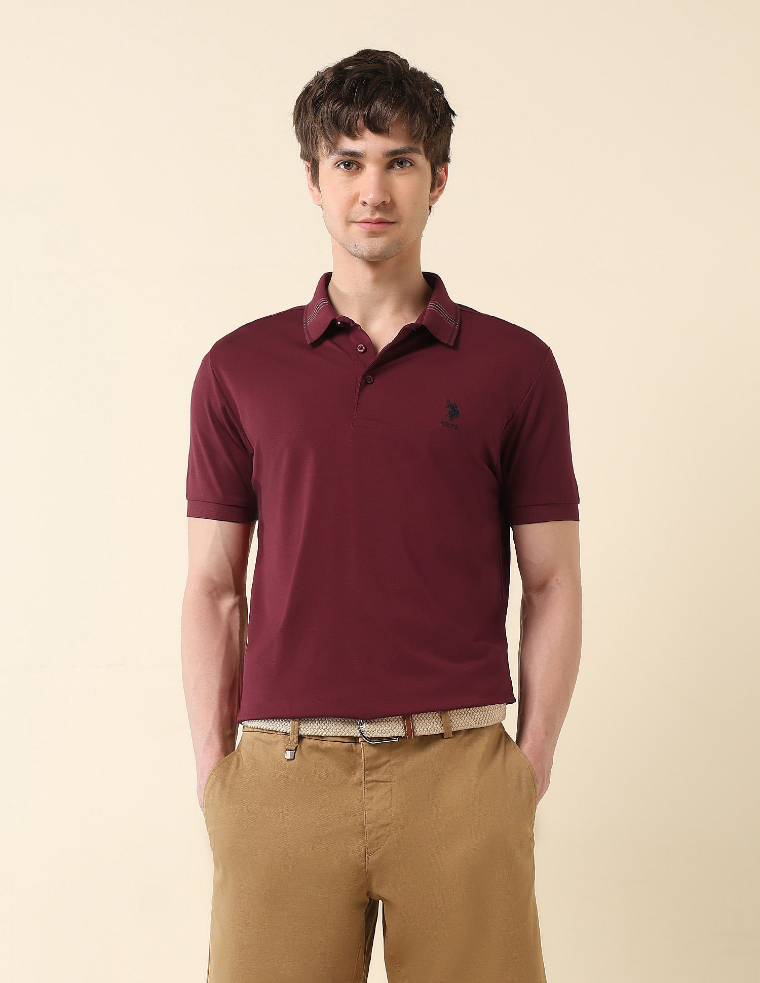 U.S. Polo Assn. Solid Gentlemans Club Polo Shirt