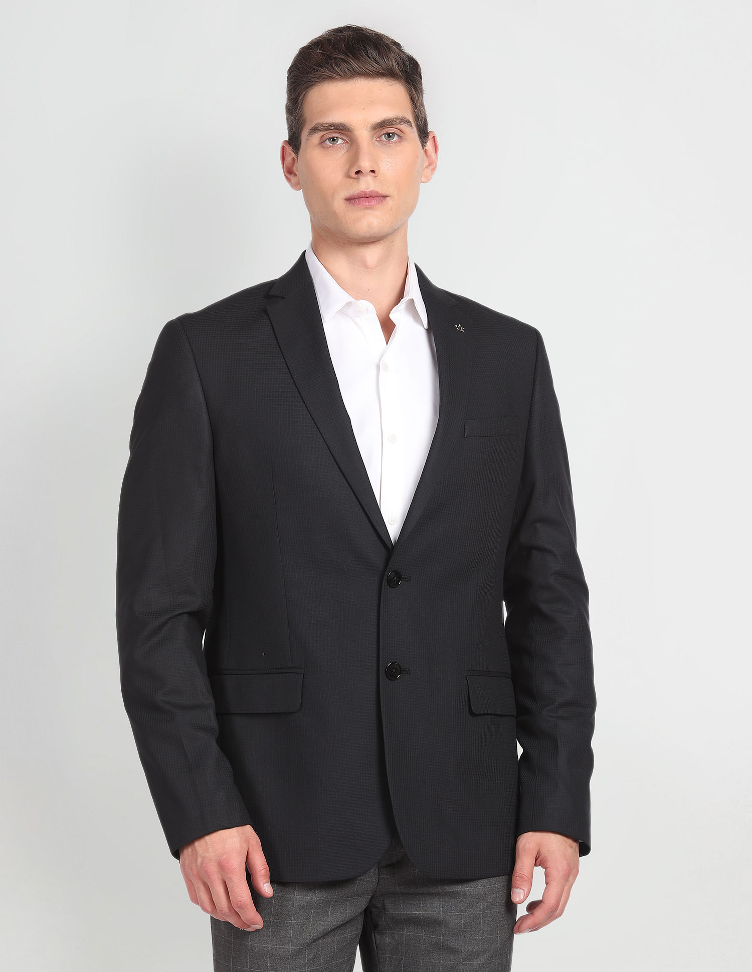 Arrow Dobby Single Breasted Blazer