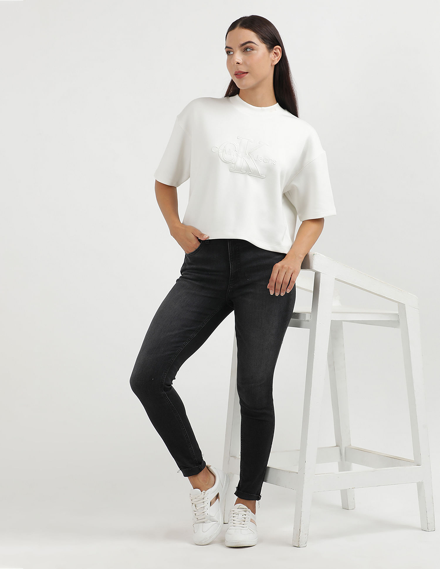Calvin Klein Scuba Premium Monologo T-Shirt