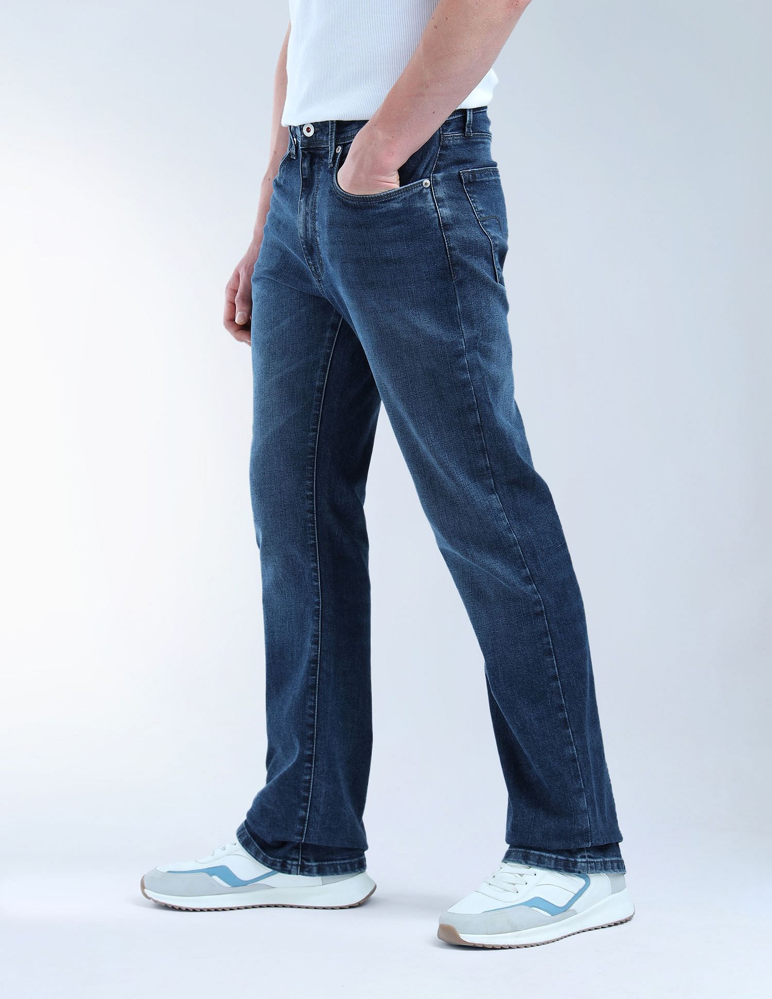 Flying Machine Bruce Bootcut Fit Authentic Premium Jeans