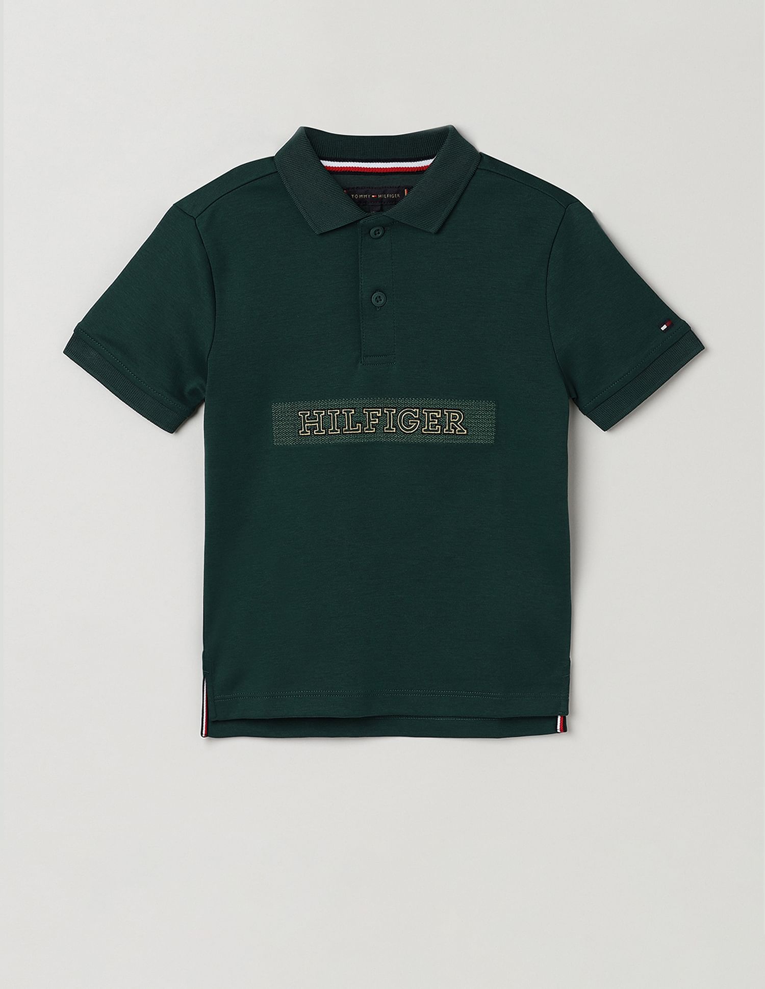 Tommy Hilfiger Kids Boys Interlock Polo Shirt