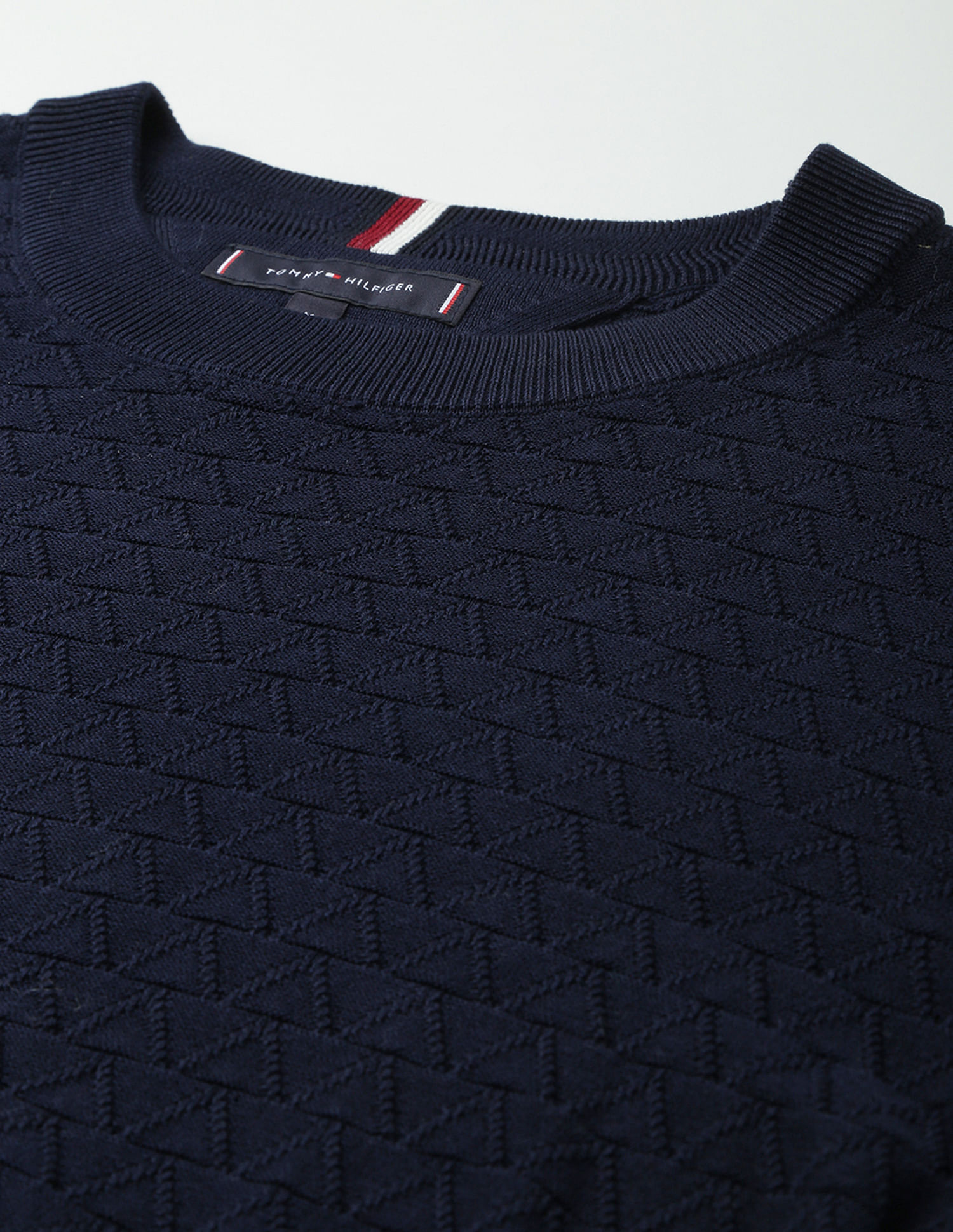 Tommy Hilfiger Crew Neck Cotton Sweater