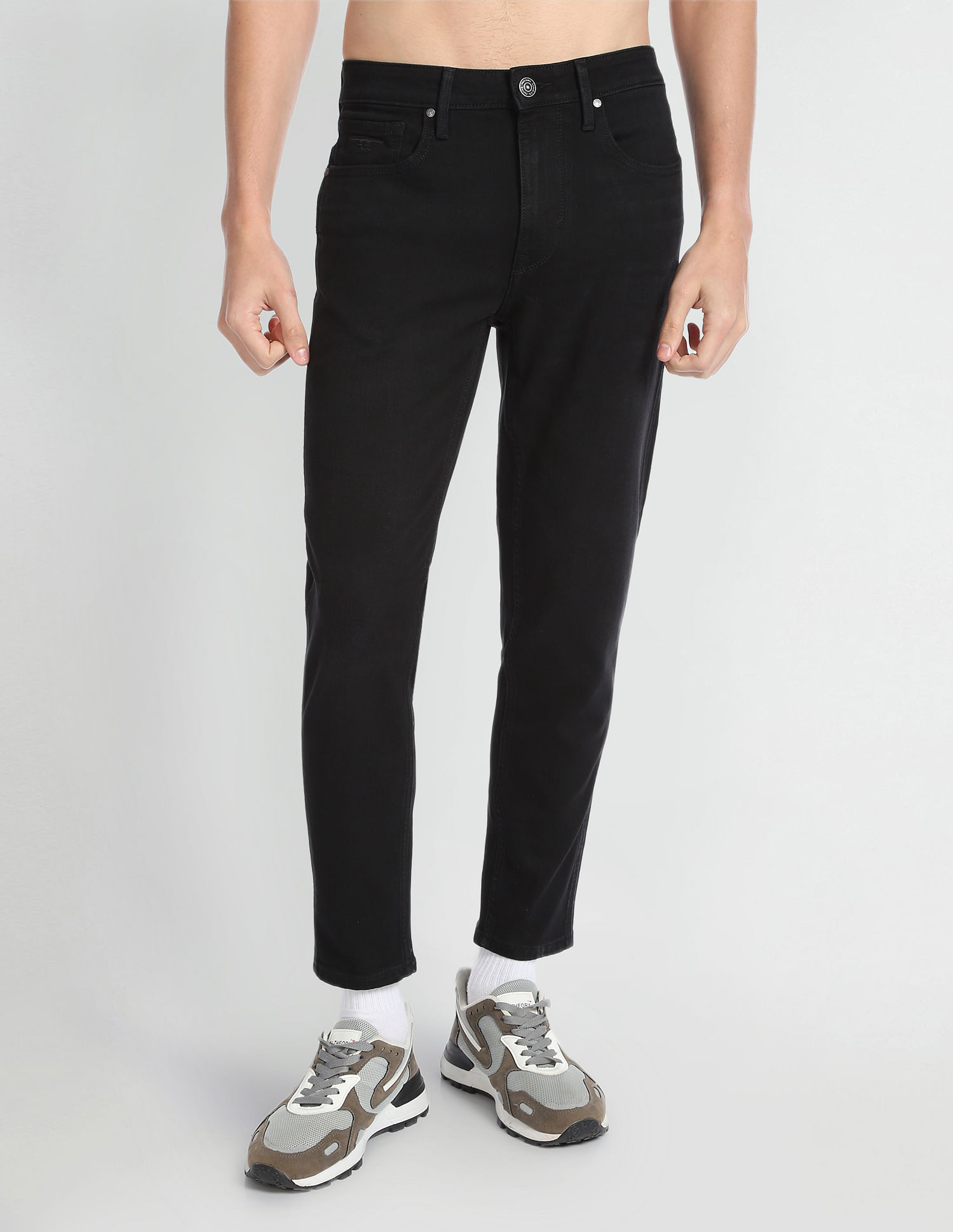 Flying Machine Mankle Relax Tapered Fit Twill Jeans