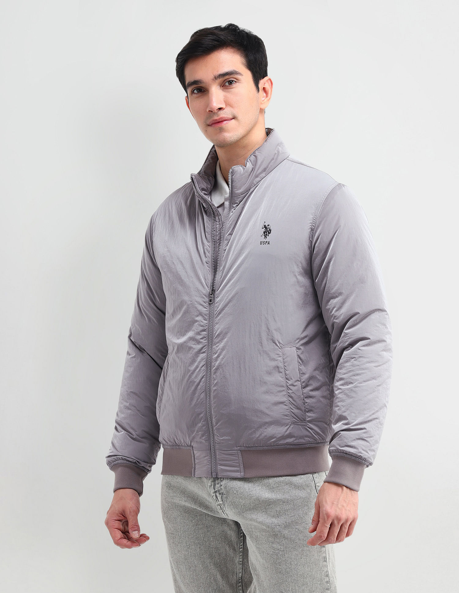 U.S. Polo Assn. Denim Co. Solid Regular Fit Jacket