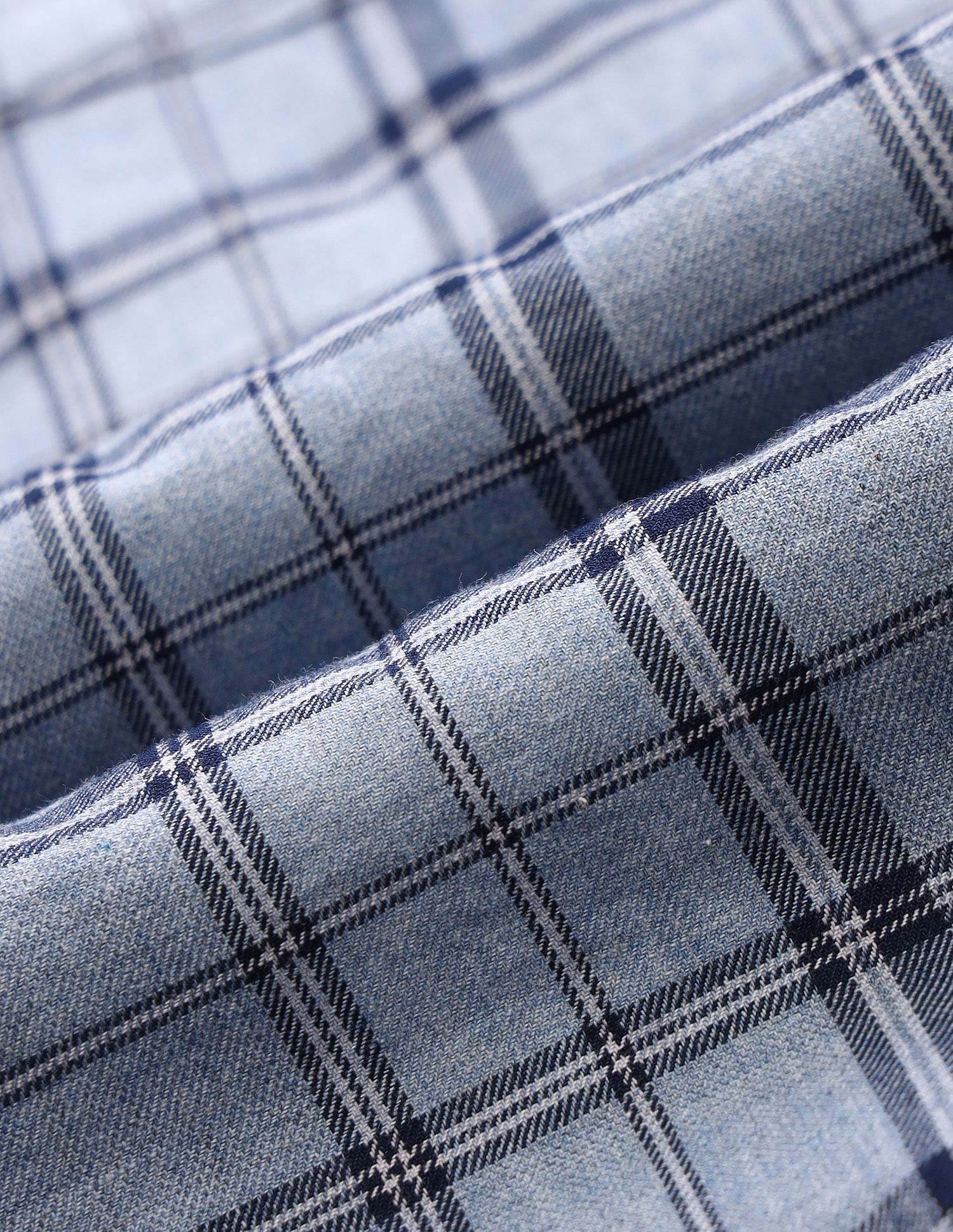 Arrow Sport Grid Tattersall Checks Cotton Shirt