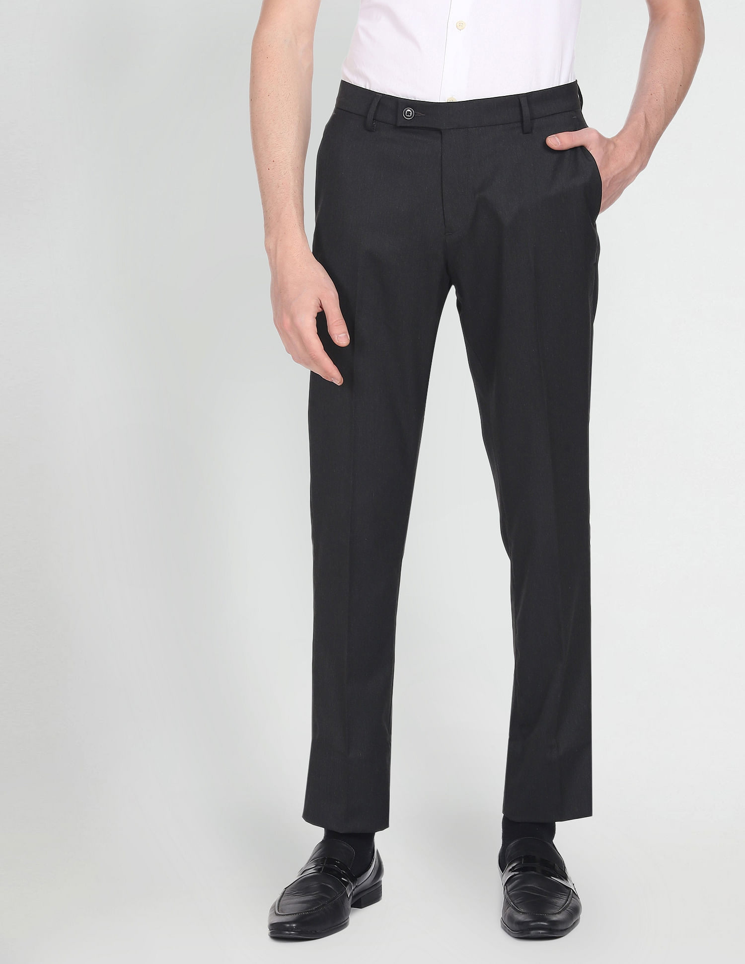 Buy Arrow Men's Pleat-Front Formal Trousers Online at desertcartCyprus