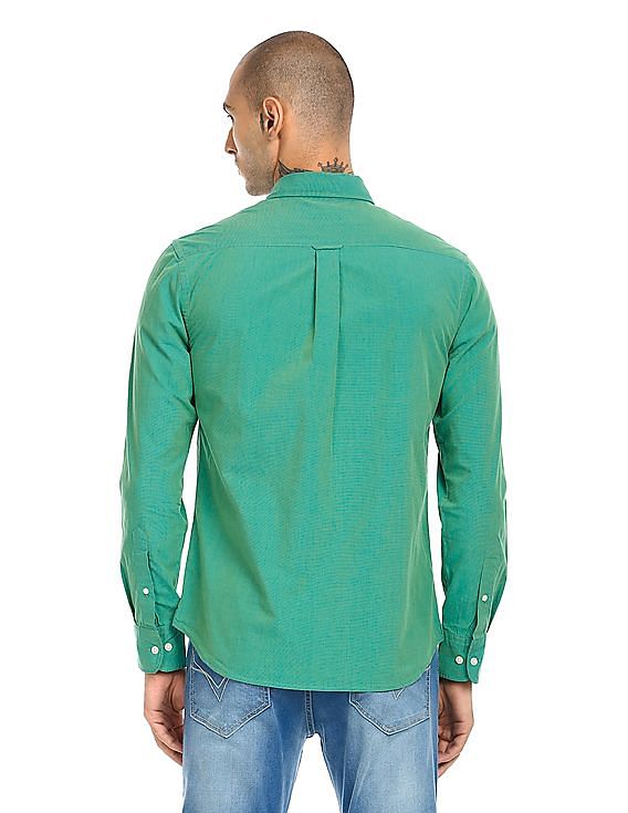 U.S. Polo Assn. Patch Pocket Solid Casual Shirt