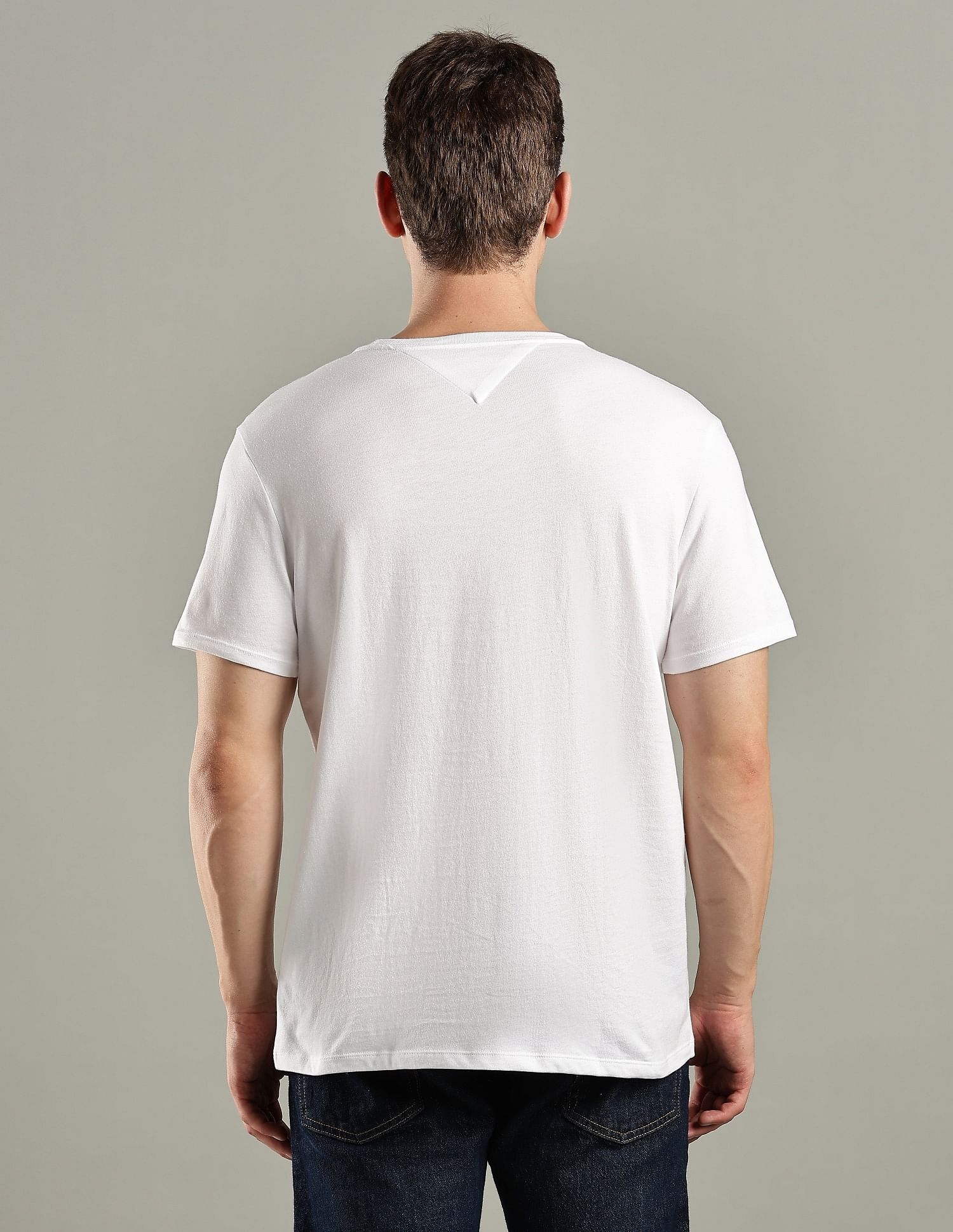Tommy Hilfiger Logo Regular-Fit Cotton T-Shirt