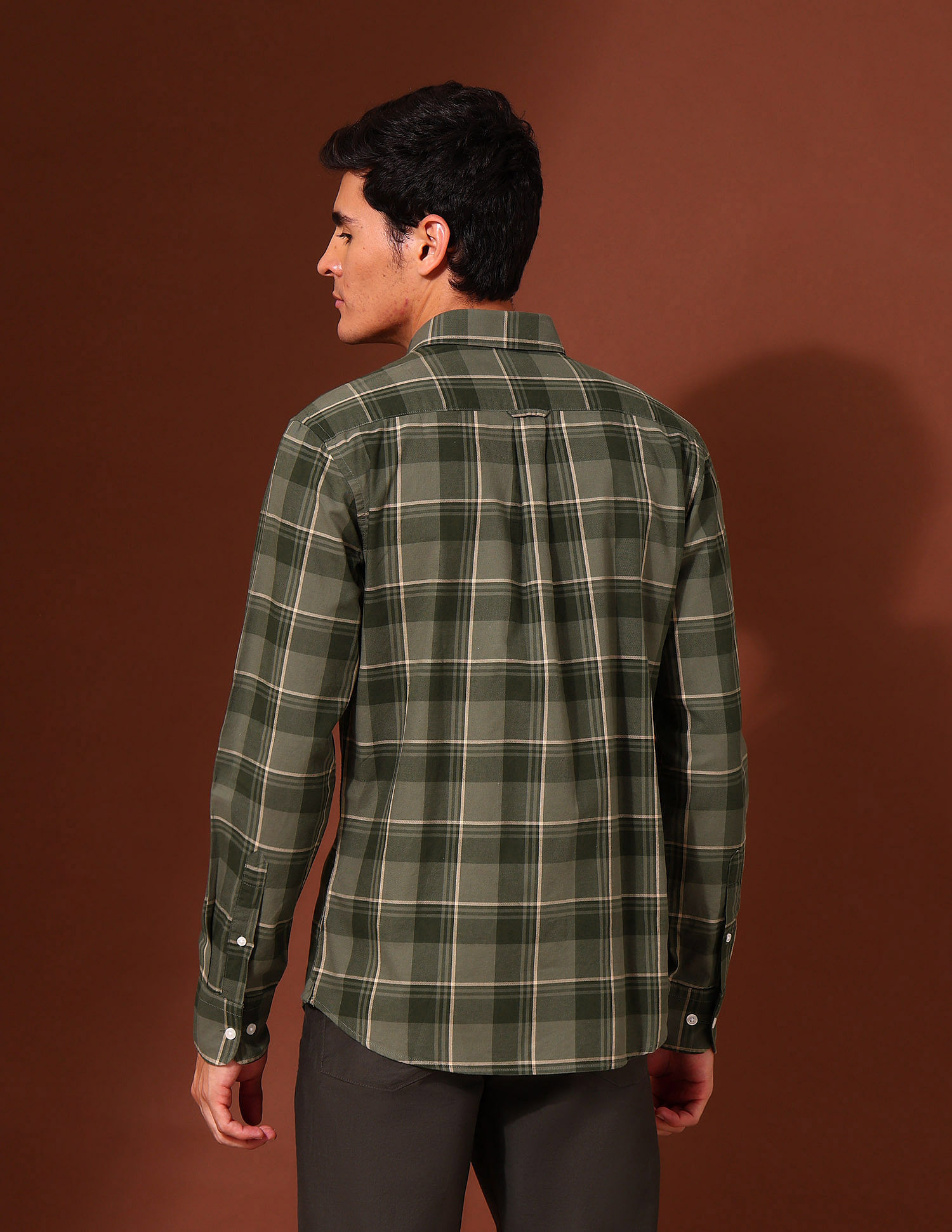 U.S. Polo Assn. Tartan Checked Pure Cotton Shirt