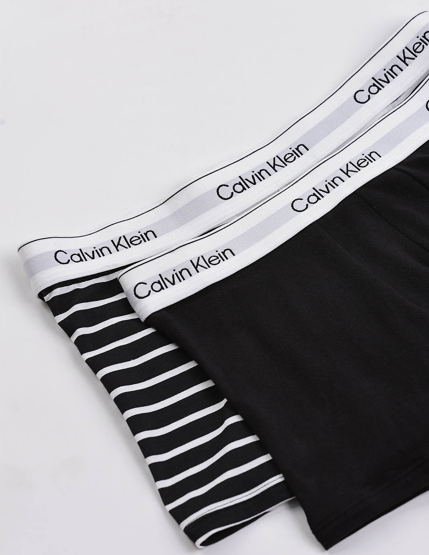 Calvin Klein Underwear Mens Multi Coloured Striped Trunks