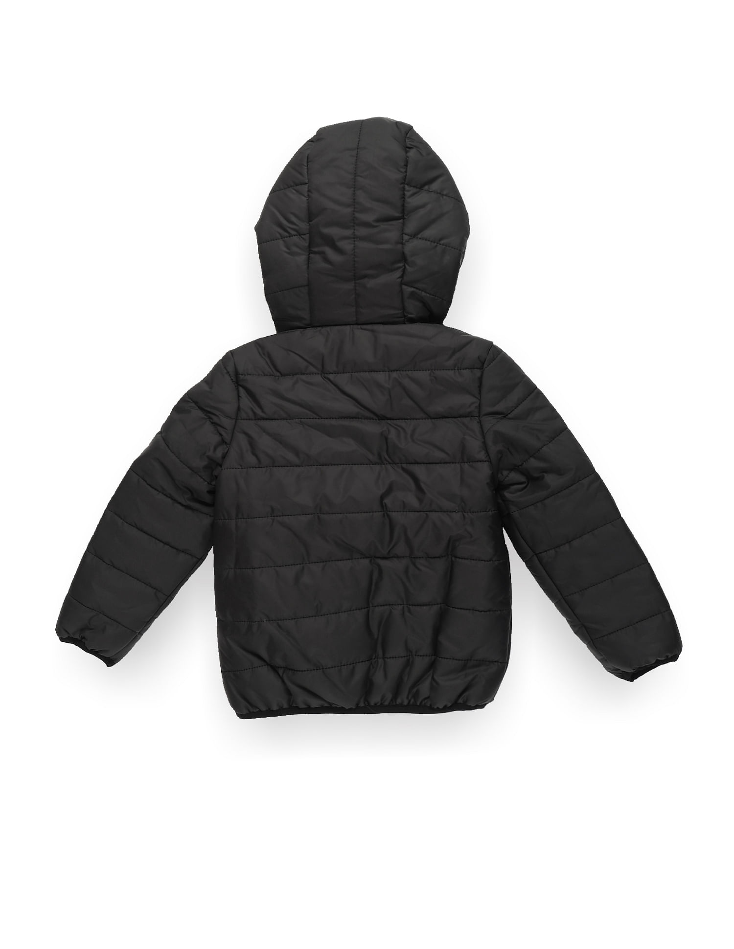 U.S. Polo Assn. Kids Boys Solid Hooded Puffer Jacket
