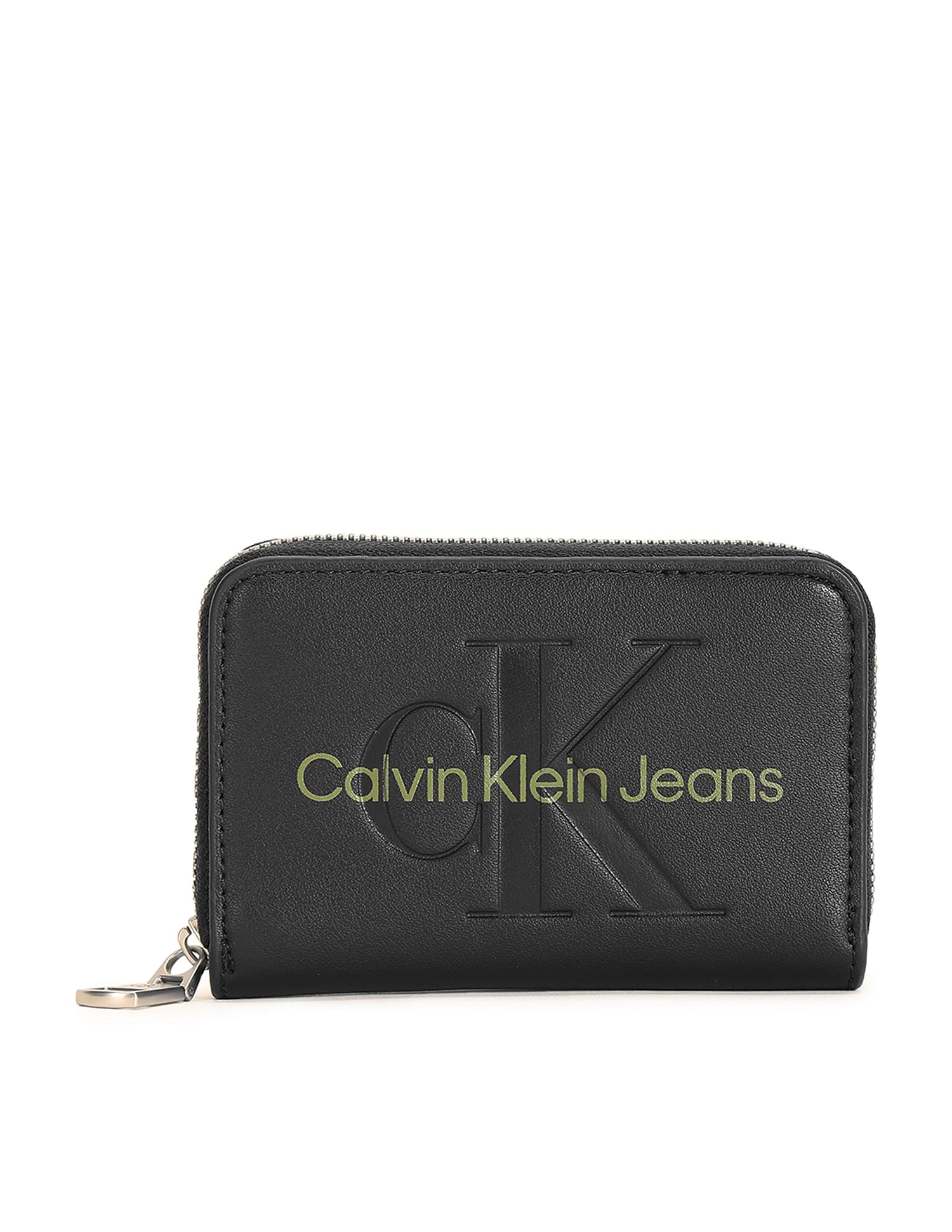 Buy Calvin Klein Jeans Sculpted Monogram Zip Around Wallet NNNOW